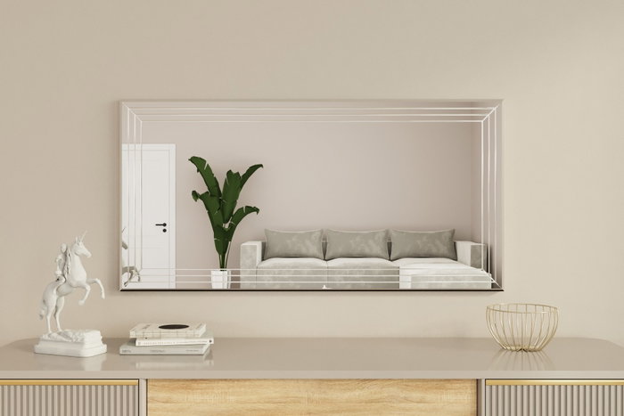 Hanah Home Espejo Ecológico Flotal-E Blanco Hanah Home Espejo Ecológico Flotal-E Blanco